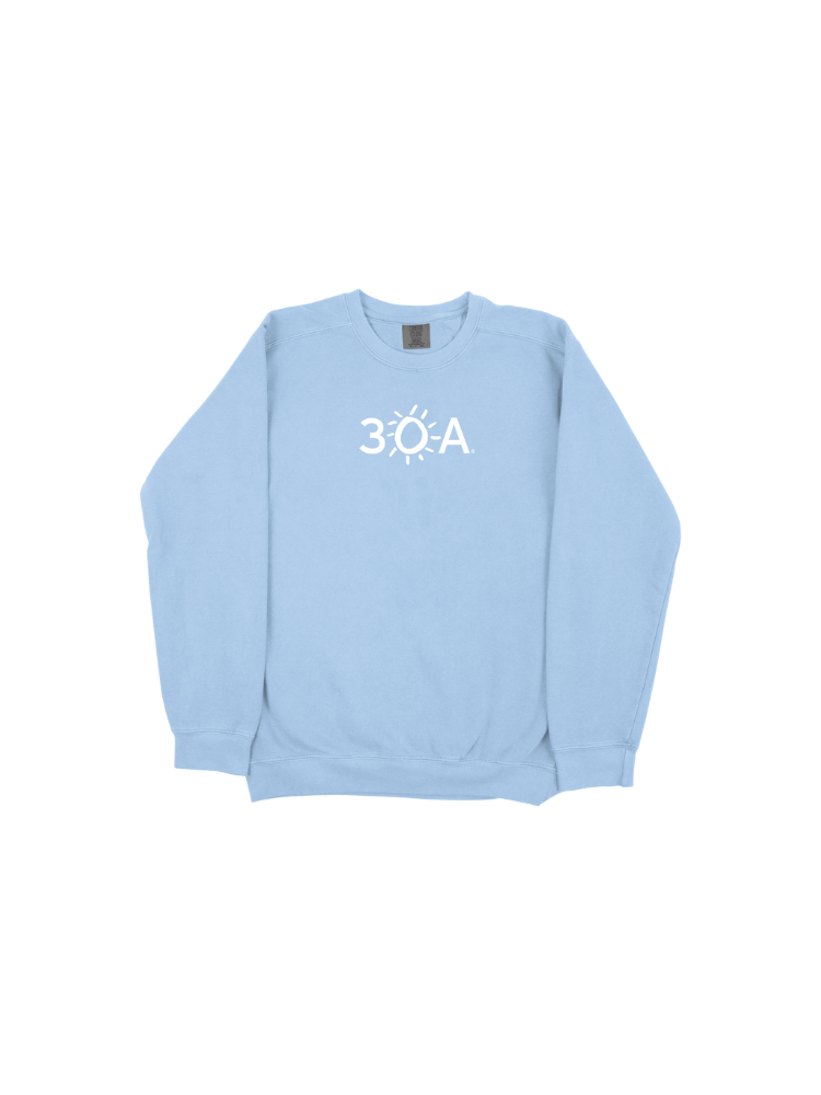 30A Logo Comfort Colors Lightweight Sweatshirt