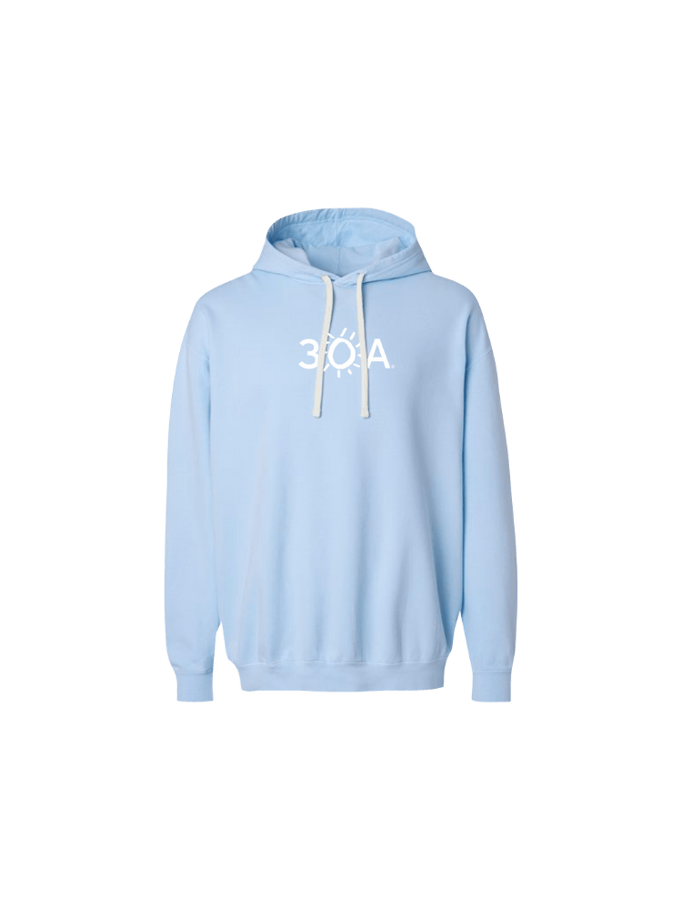30A Logo Comfort Colors Lightweight Hoodie