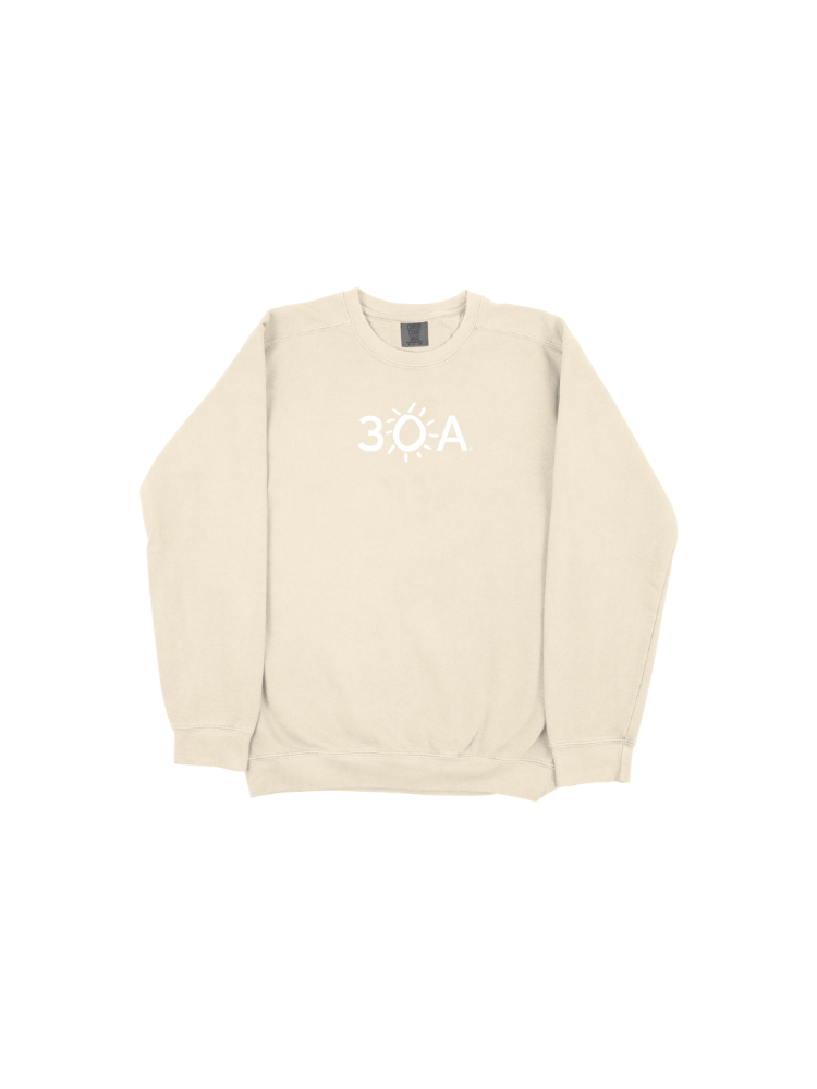 30A Logo Comfort Colors Lightweight Sweatshirt