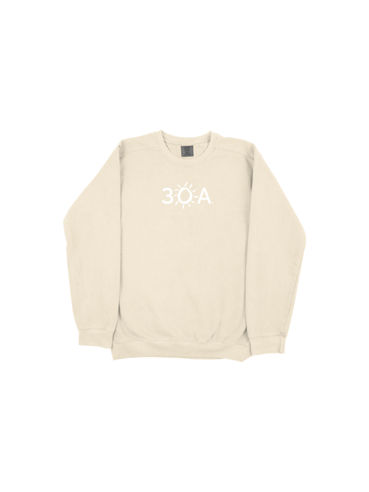 30A Logo Comfort Colors Lightweight Sweatshirt