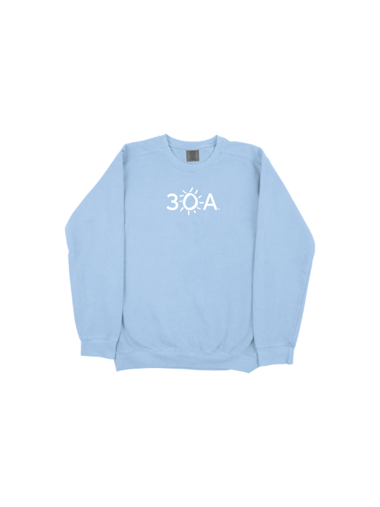 30A Logo Comfort Colors Lightweight Sweatshirt