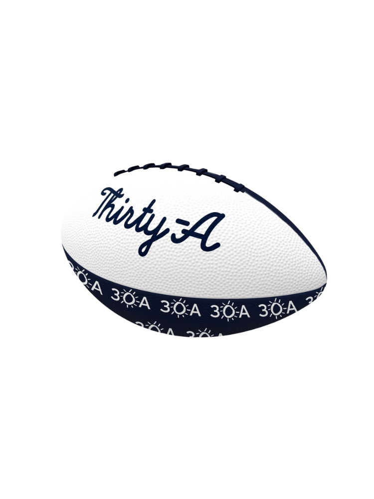 Thirty-A Script Mini Rubber Football